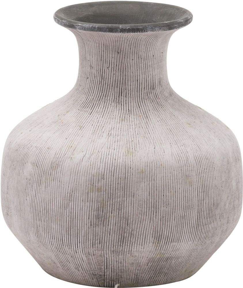Buy Hill Interiors Bloomville Squat Stone Vase The Furn Shop