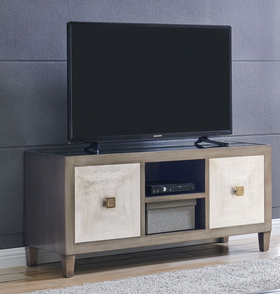 Buy Belfast TV Unit with Glass Top The Furn Shop